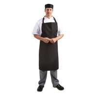 Whites Bistro Schürze - Schwarz - 5 Schürzen - 900(B) x 800(L)mm