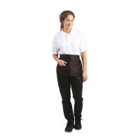 Whites Taillenschürze kurz mit Geldtasche - Schwarz...