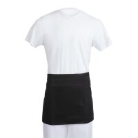 Whites Taillenschürze mit 2 Taschen - schwarz - 5...