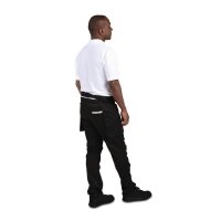 Whites Taillenschürze mit 2 Taschen - schwarz - 5 Schürzen - 750(B) x 373(L)mm