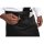 Whites Taillenschürze mit 2 Taschen - schwarz - 5 Schürzen - 750(B) x 373(L)mm