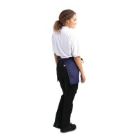 Whites Taillenschürze - marineblau - 5 Schürzen - 750(B)x373(L)mm