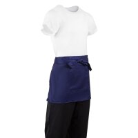 Whites Taillenschürze - marineblau - 5 Schürzen - 750(B)x373(L)mm