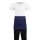 Whites Taillenschürze - marineblau - 5 Schürzen - 750(B)x373(L)mm