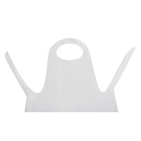 Einwegschürzen aus Polyethylen - weiß - 14,5 Mikron - 500 Schürzen