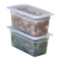 Cambro Polypropylen GN 1/3 Gastronorm-Behälter - 150mm - 4 Behälter
