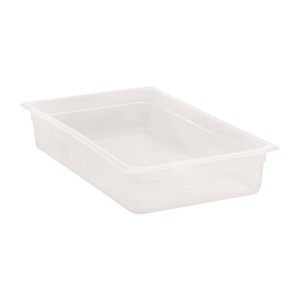 Cambro Polypropylen GN 1/1 Gastronorm-Behälter - 100mm - 4 Behälter