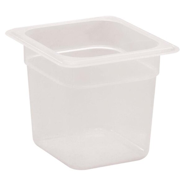 Cambro Polypropylen GN 1/6 Gastronorm-Behälter - 150mm - 4 Behälter