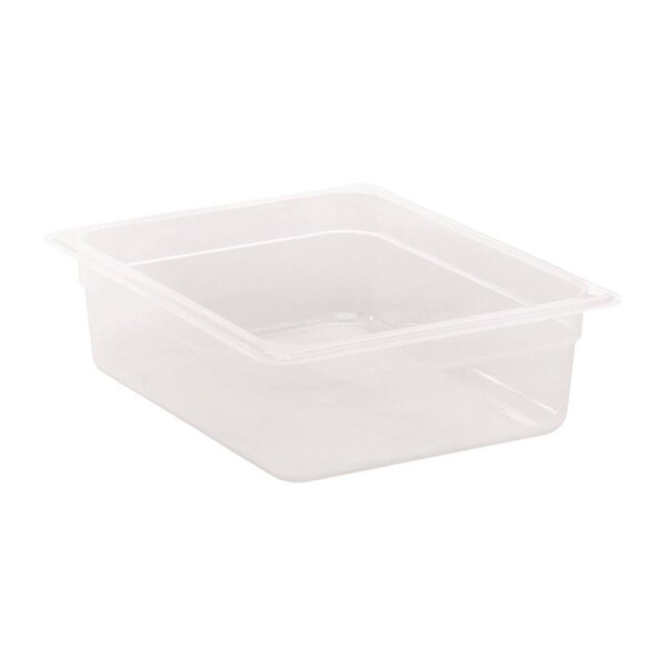 Cambro Polypropylen GN 1/2 Gastronorm-Behälter - 100mm - 4 Behälter