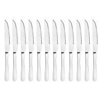 Olympia Buckingham Steakmesser - Edelstahl - 24 Messer -...