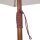 Bolero Runder Sonnenschirm - Grau - Durchmesser 3 Meter
