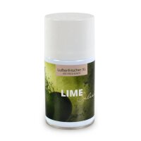 SemyTop Lufterfrischer XL - Lime Splash - 12 x 250 ml + Duftspender schwarz