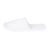 Mitre Essentials Pantoffeln Geschlossene Zehen - weiß - 10 Paar - Einheitsgröße
