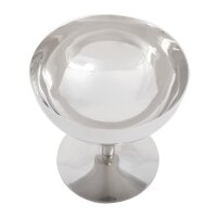 Olympia Eisbecher mit Stiel - 250 ml - Edelstahl - 10 Eisbecher