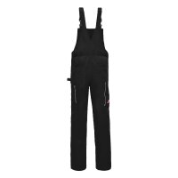 Arbeitshose Nitras Motion Tex Light Latzhose | schwarz | 245 g/qm | Gr.60
