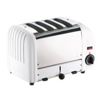 Dualit Toaster 40355 - weiß - 4 Schlitze -...