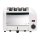 Dualit Toaster 40355 - weiß - 4 Schlitze - Ausziehbare Krümelschale