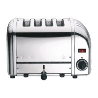 Dualit Toaster 40352 - 4 Schlitze - Edelstahl - Dreh-Timer