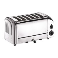 Dualit Toaster 60144 - Edelstahl - 6 Schlitze - für...
