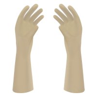 200 Paar Gentle Skin Micro OP- Handschuhe - steril - puderfrei - braun - anatomisch geformt - Gr. 6 - 8,5