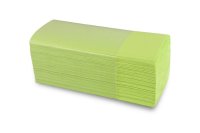 4000 Papierhandtücher - 2-lagig - grün - Z-Z-Falz - Falthandtücher