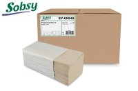 4000 Papierhandtücher SOBSY - 1-lagig - natur - ZZ-...