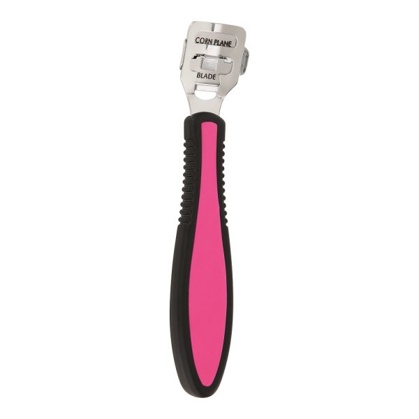 Hornhauthobel softtouch pink - Kunststoffgriff ergonomisch - 165 mm