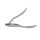 Fußnagelknipser - schräge Schneide - "ergonomisch geformt" - ca. 100 mm