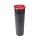 Entsorgungsboxen - schwarz - eckig - roter Deckel - ovale Öffnung - 2 L oder 5 L