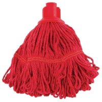 Jantex Clipex Stiel mit Farbclips 137cm + Moppkopf oder Besenkopf 30 cm