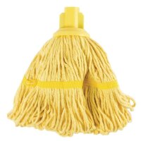 Jantex Clipex Stiel mit Farbclips 137cm + Moppkopf oder Besenkopf 30 cm