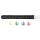 Jantex Clipex Stiel mit Farbclips 137cm + Moppkopf oder Besenkopf 30 cm