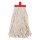 Jantex Clipex Stiel mit Farbclips 137cm + Moppkopf oder Besenkopf 30 cm
