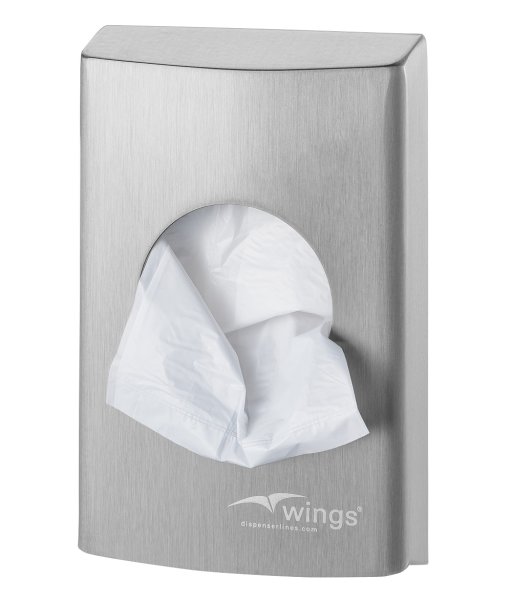 Wings Hygienebeutelhalter - Edelstahl - für Polybeutel