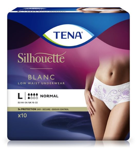 TENA Silhouette Lady Pants - Inkontinenzslips - Gr. M + L - versch. Farben