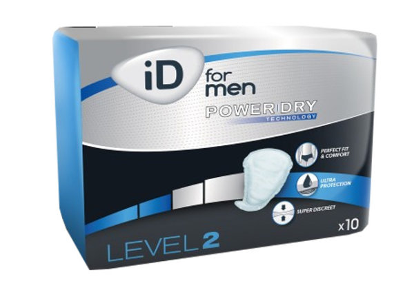 ID for Man Premium Level 2 | 160 Inkontinenzeinlagen | für Herren