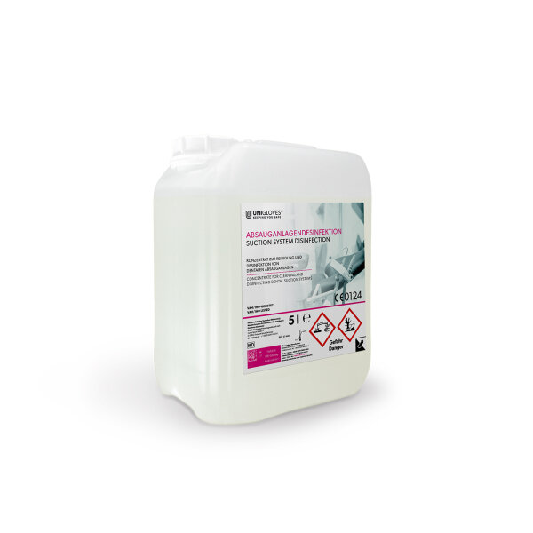UNIGLOVES Absauganlagendesinfektion - 5 L oder 10 L Kanister
