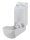2 PlastiQline Schaumseifenspender - 400 ml - Kunststoff - weiß - Seifenspender