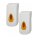 2 PlastiQline Schaumseifenspender - 900 ml - Kunststoff - weiß - Seifenspender