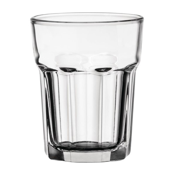 12 Olympia Orleans halbgetafelte Tumbler 20cl - Glas - Wassergläser
