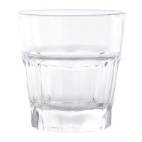12 Olympia Orleans halbgetafelte Tumbler 24cl - Glas - Wassergläser