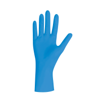 1000 Unigloves Uniprotect BLUE NITRIL - unsteril - Einweghandschuhe Gr. S - XL