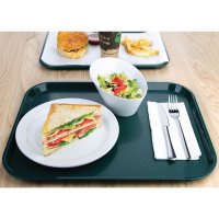 Olympia Kristallon Fast-Food-Tablett | Polypropylen | grün | versch. Größen