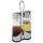 APS Öl- und Essigflaschenset mit Ständer | Glas und Edelstahl