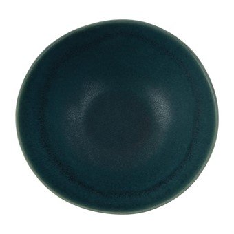 4 Olympia Build-A-Bowl tiefe Schalen | petrolblau | 22,5cm | Steingut