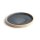 6 Olympia Canvas flache Teller | 18 oder 25cm | Steingut | granit-blau