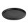 4 Olympia Cavolo flache, runde Teller | schwarz | 27cm | Porzellan