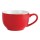 12 Olympia Cafe Kaffeetassen | 22,8cl | Spülmaschinen geeignet | rot
