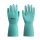 Arbeitshandschuhe - 10 Paar Nitrex 613 - grün-blau - Gr. XS - XL - Nitrilhandschuhe