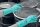 Arbeitshandschuhe - 10 Paar Nitrex 613 - grün-blau - Gr. XS - XL - Nitrilhandschuhe